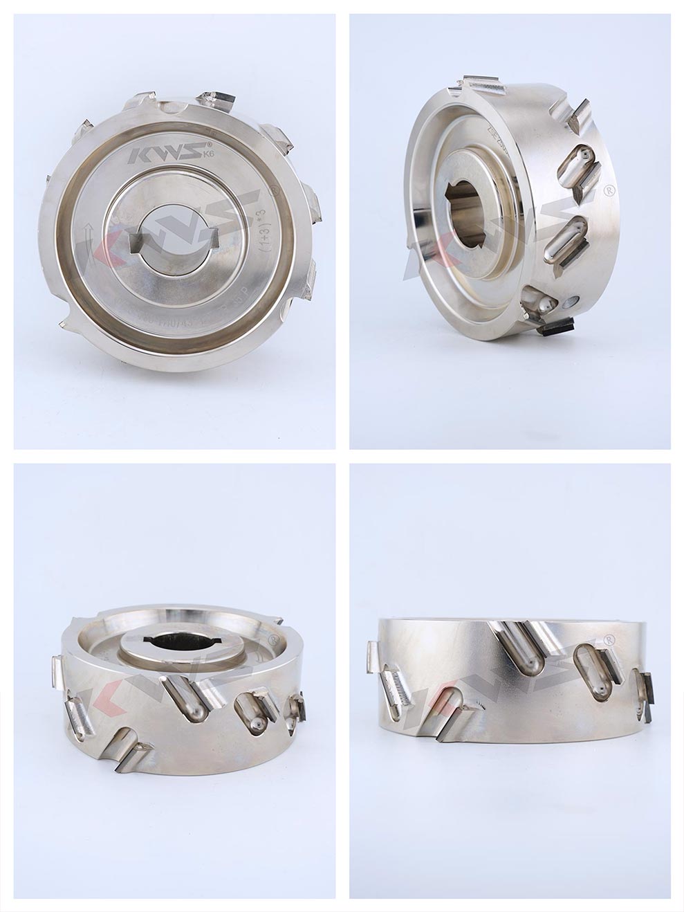 Fresa de prefresado PCD KWS 125*30*H40*12T para canteadora