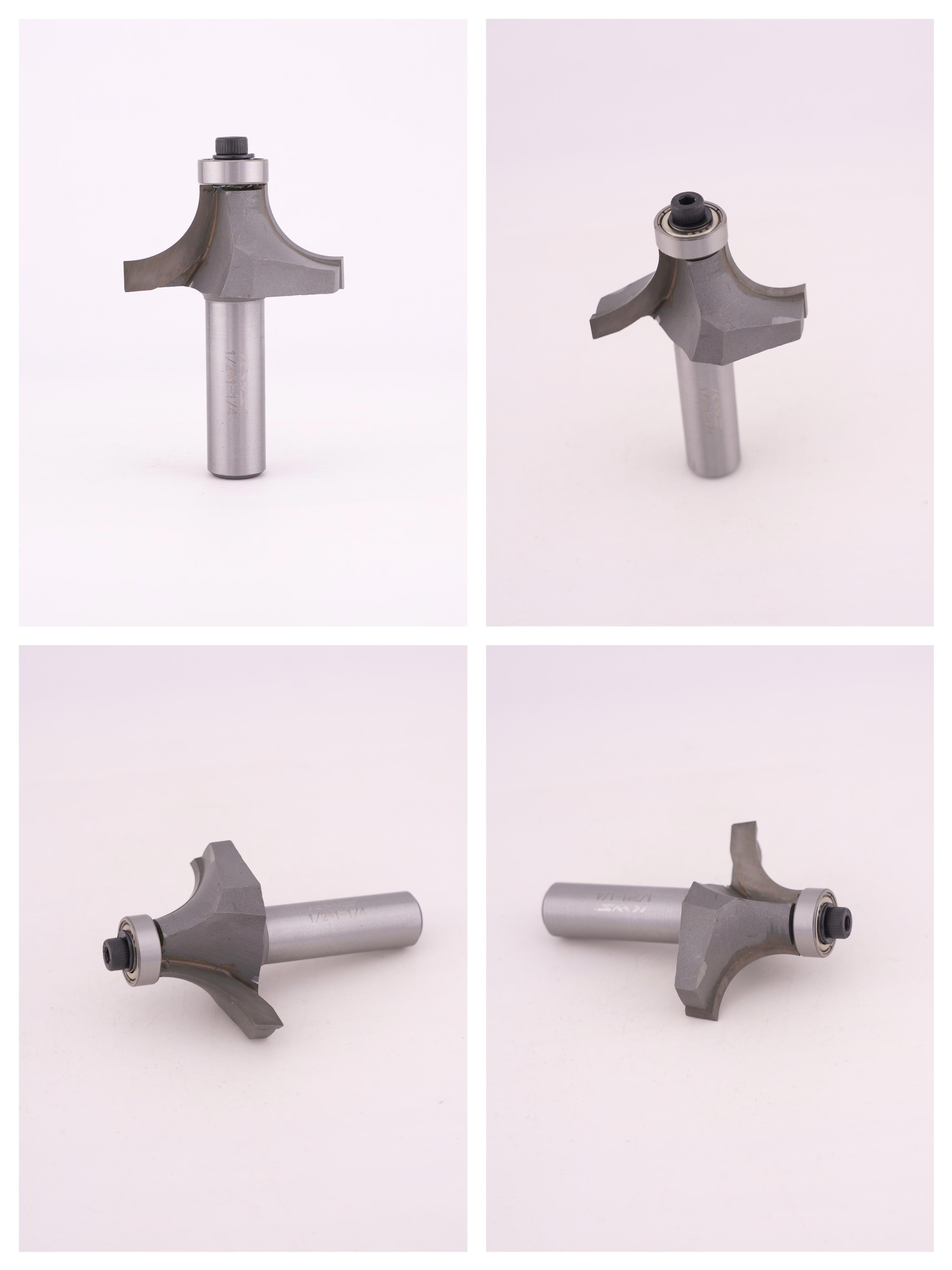 Broca KWS para redondear esquinas con punta de carburo de 1/2 x 1-1/4"