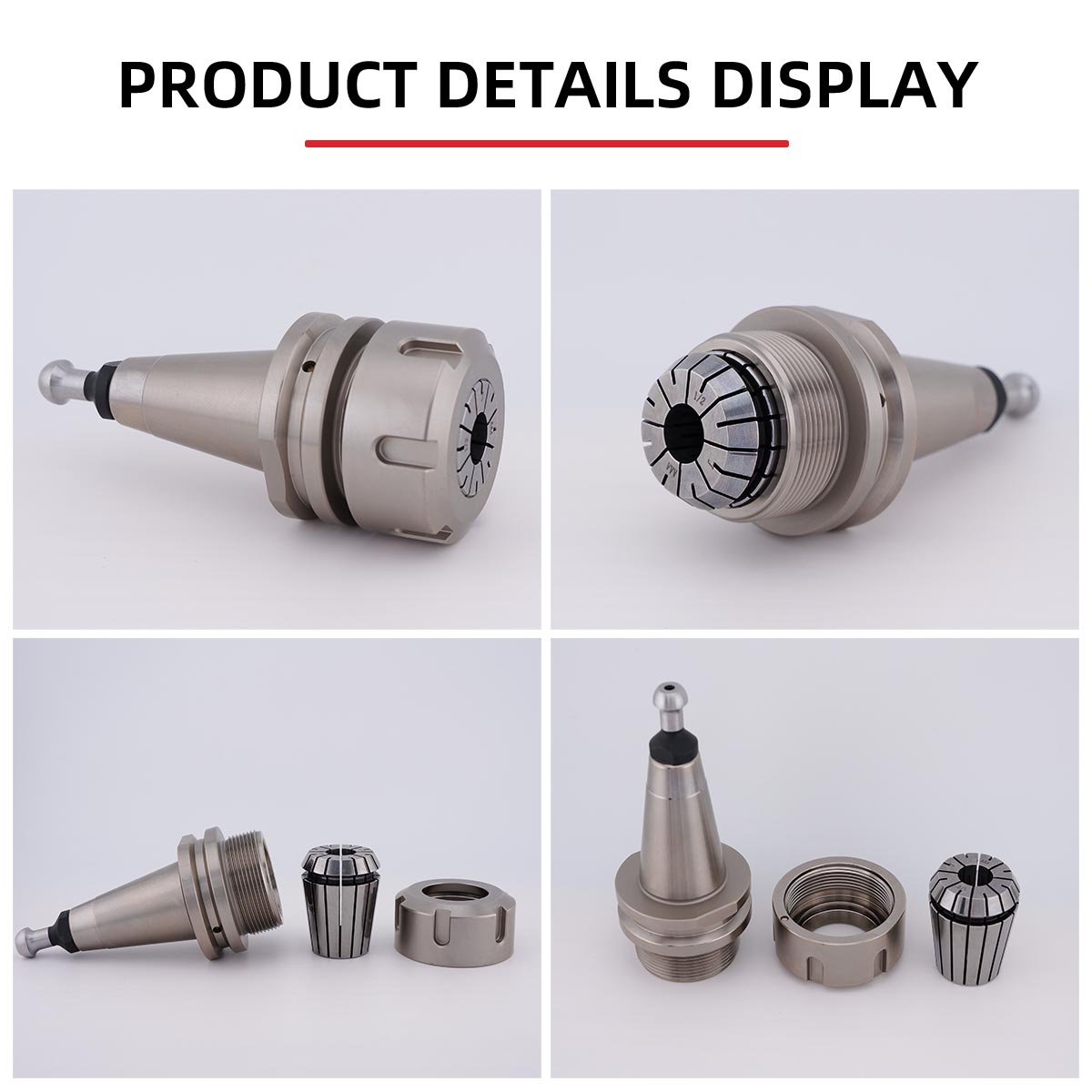 Portaherramientas KWS ISO30-ER32-50L G2.5/30000 rpm para máquina de grabado