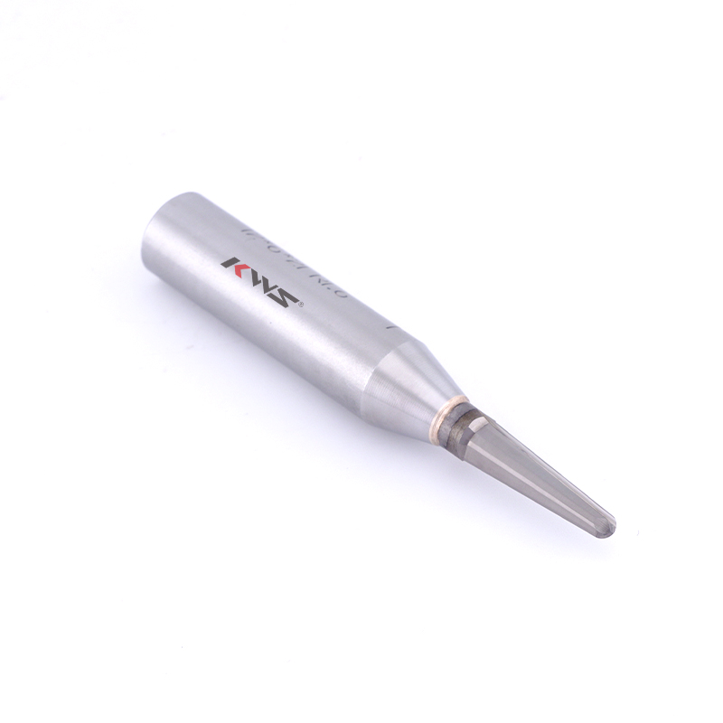 Broca de fresado de fondo redondo en forma de V KWS para ranurado de rejillas de madera curvas