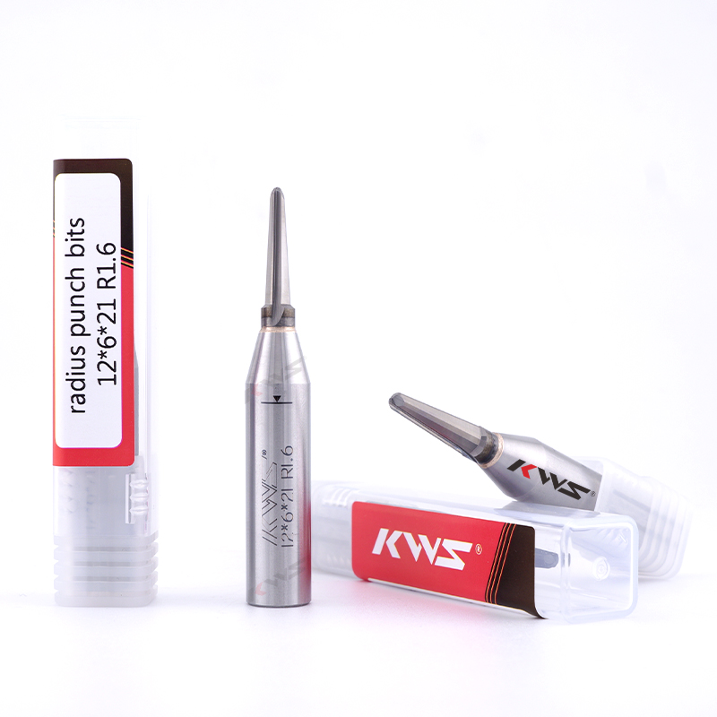 Broca de fresado de fondo redondo en forma de V KWS para ranurado de rejillas de madera curvas