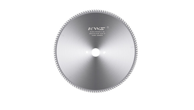 Hoja de sierra de aluminio