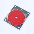 Hoja de sierra circular universal roja KWS 250 mm 80t tct para cortar madera