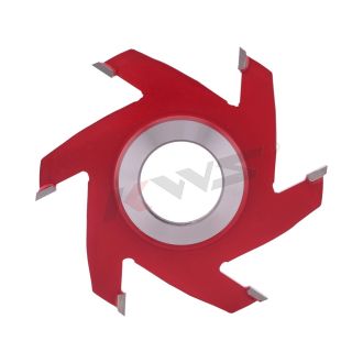 Fresa ranuradora para madera KWS 125x35xH6.0x6T