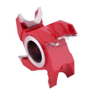 Fresa semicircular KWS 90x35xR15x4T para fresadora vertical de cuatro lados