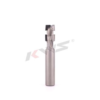 Fresa de fresado con vástago de diamante KWS 12*12*25*75 8TZ(2+2)15° para anidamiento