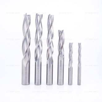 Fresa espiral de carburo sólido KWS 10*10*50*100 3T para agujeros de cerradura de puerta