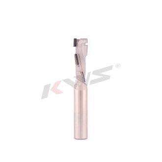 Fresa de fresado con vástago de diamante KWS 12x12x35x85 6T Z(1+1)15° para anidamiento