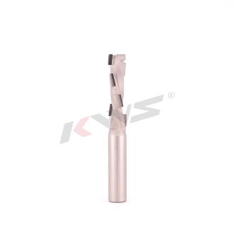 Fresa de fresado con vástago de diamante KWS 12x12x45x95 8TZ(1+1)15° para anidamiento