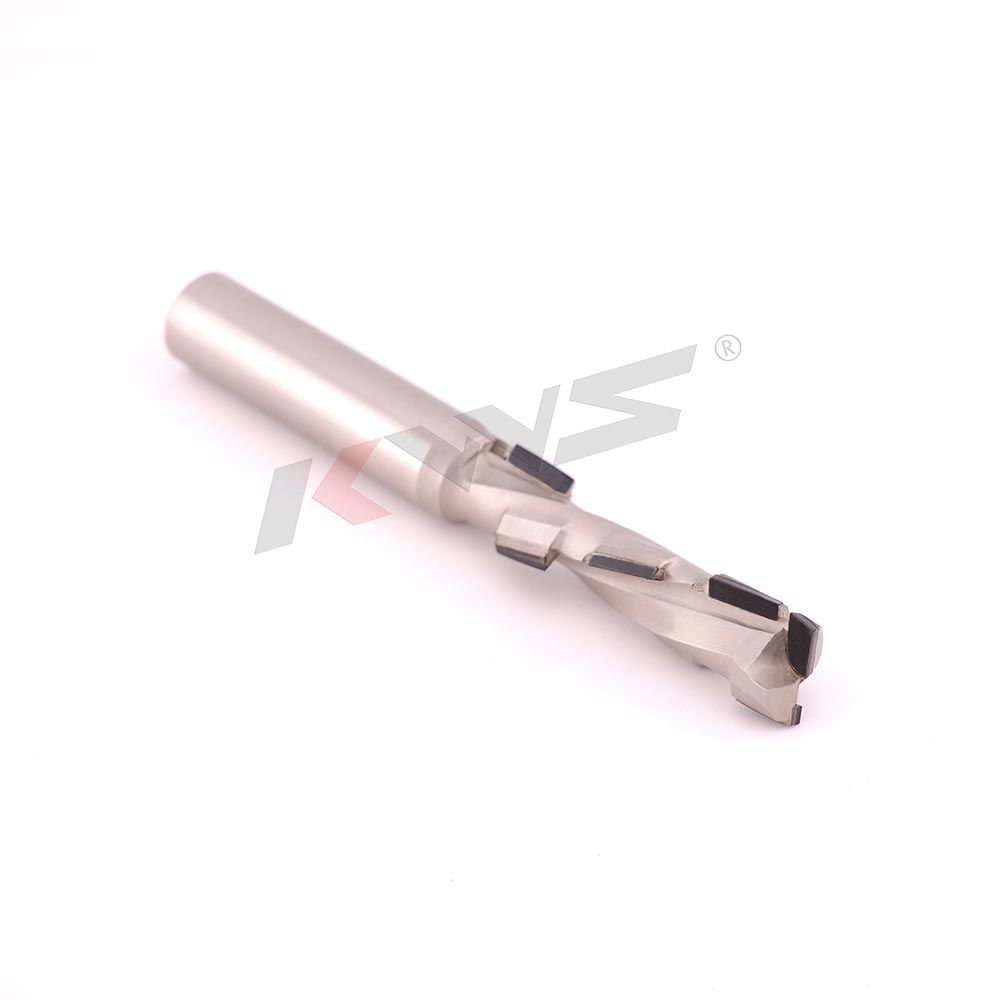 Fresa de fresado con vástago de diamante KWS 12x12x45x95 8TZ(1+1)15° para anidamiento