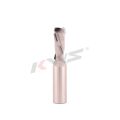 Fresa de fresado con vástago de diamante KWS 16x16x35x85 6T Z(1+1) 20° para anidamiento