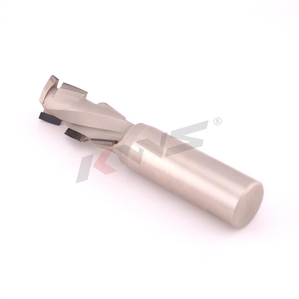 Fresa de fresado con vástago de diamante KWS 16x16x35x85 6T Z(1+1) 20° para anidamiento