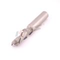 Fresa de fresado con vástago de diamante KWS 16x16x45x105 8T Z(1+1)20° para anidamiento