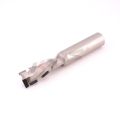 Fresa de fresado con vástago de diamante KWS 16x16x45x105 8T Z(1+1)20° para anidamiento