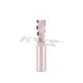 Fresa de fresado con vástago de diamante KWS 20x20x45x105 8T Z(1+1)20° para anidamiento