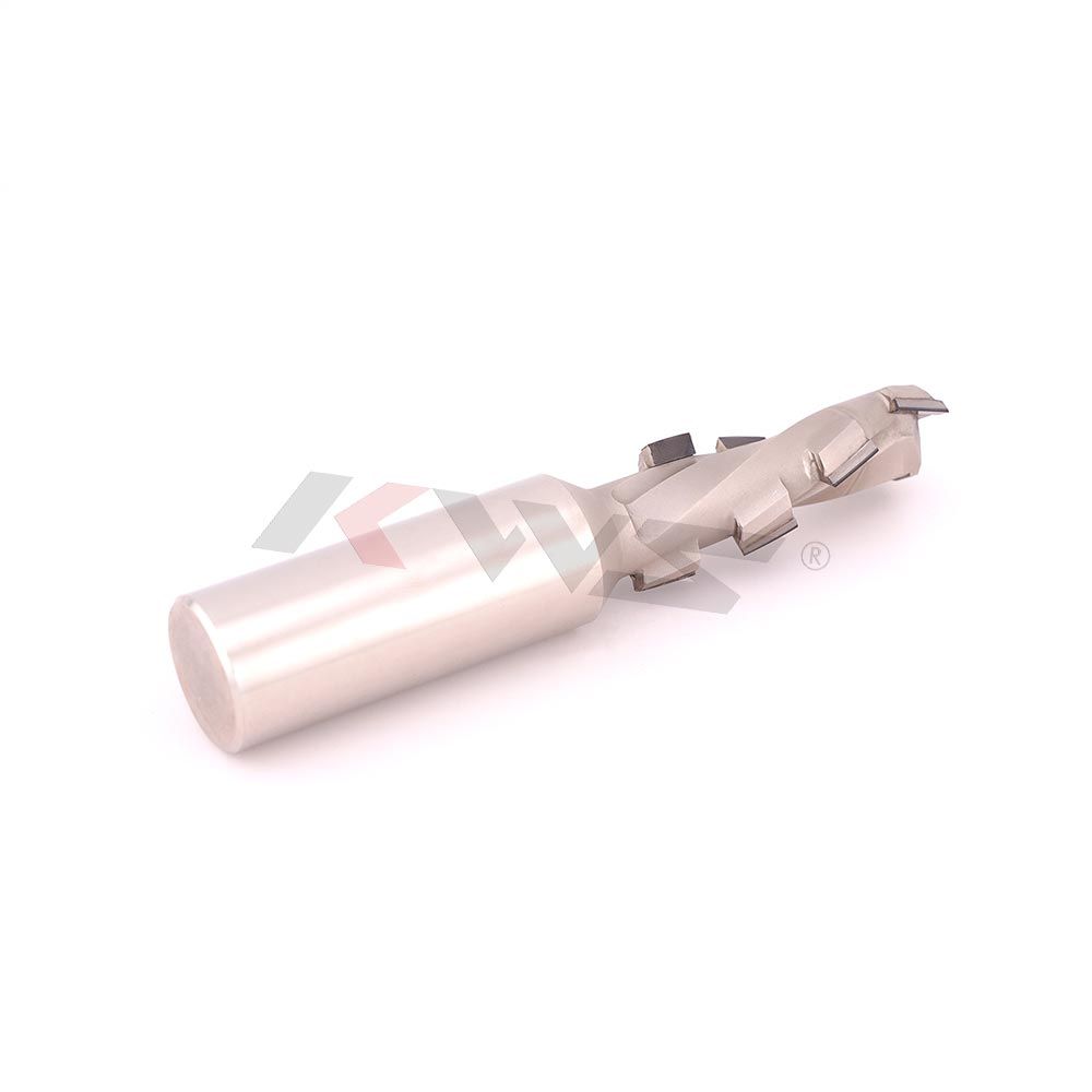 Fresa de fresado con vástago de diamante KWS 20x20x45x105 8T Z(1+1)20° para anidamiento