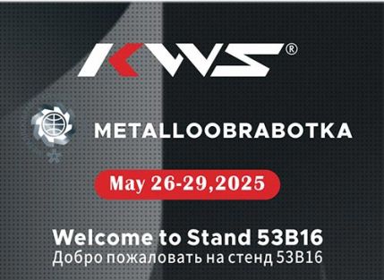 KWS expondrá en METALLOOBRABOTKA 2025 – Stand 53B16, Rusia