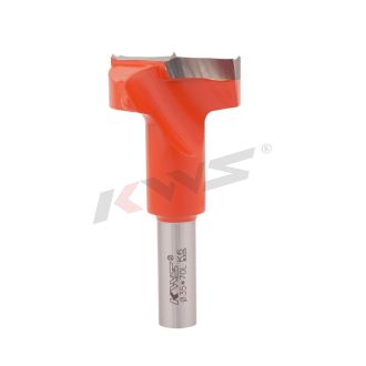Broca de acero al carbono para bisagras de madera KWS K6 35X70L, venta al por mayor