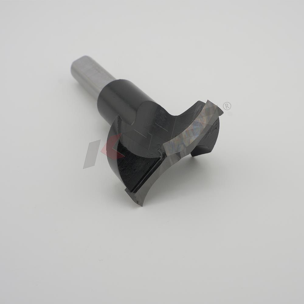 Broca de acero al carbono para bisagras de madera KWS K6 35X70R, venta al por mayor