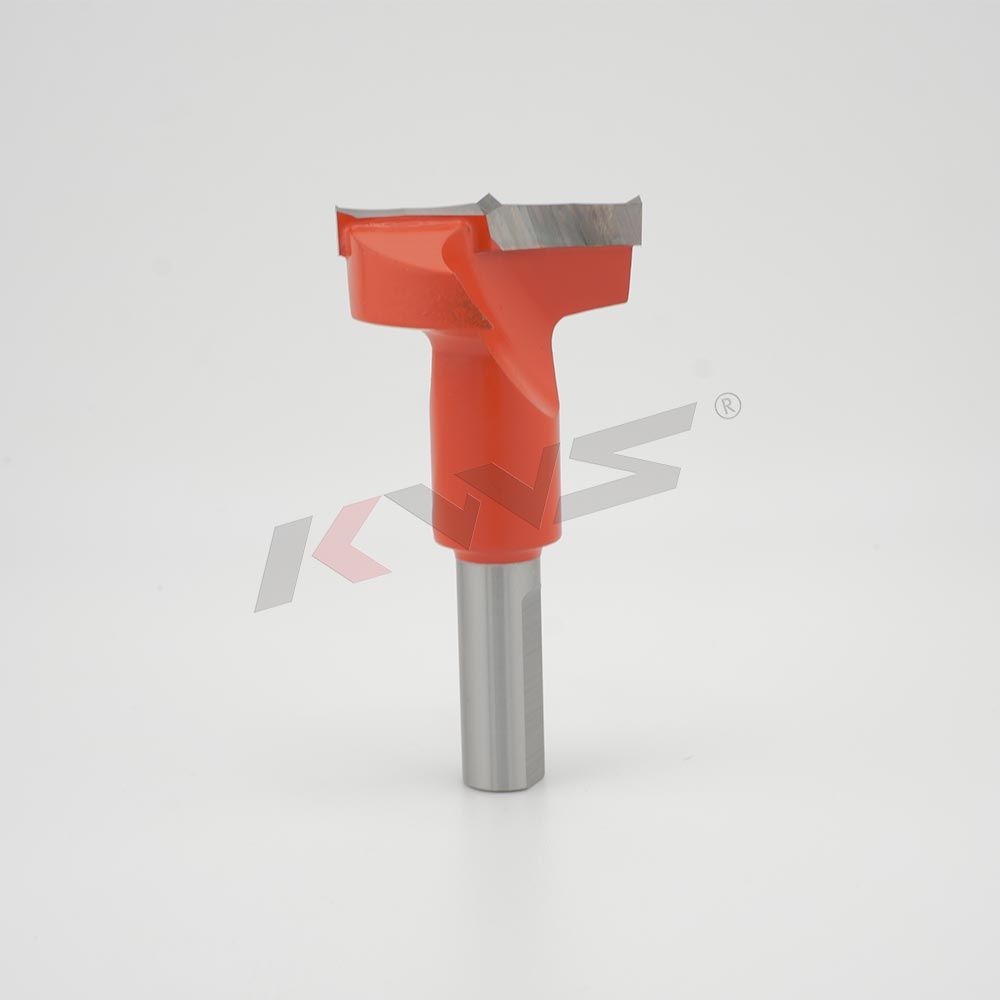 Broca de acero al carbono para bisagras de madera KWS K6 35X70L, venta al por mayor
