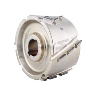 Fresa de prefresado PCD KWS K6 125x30xH65x18T para máquina de encolado de cantos