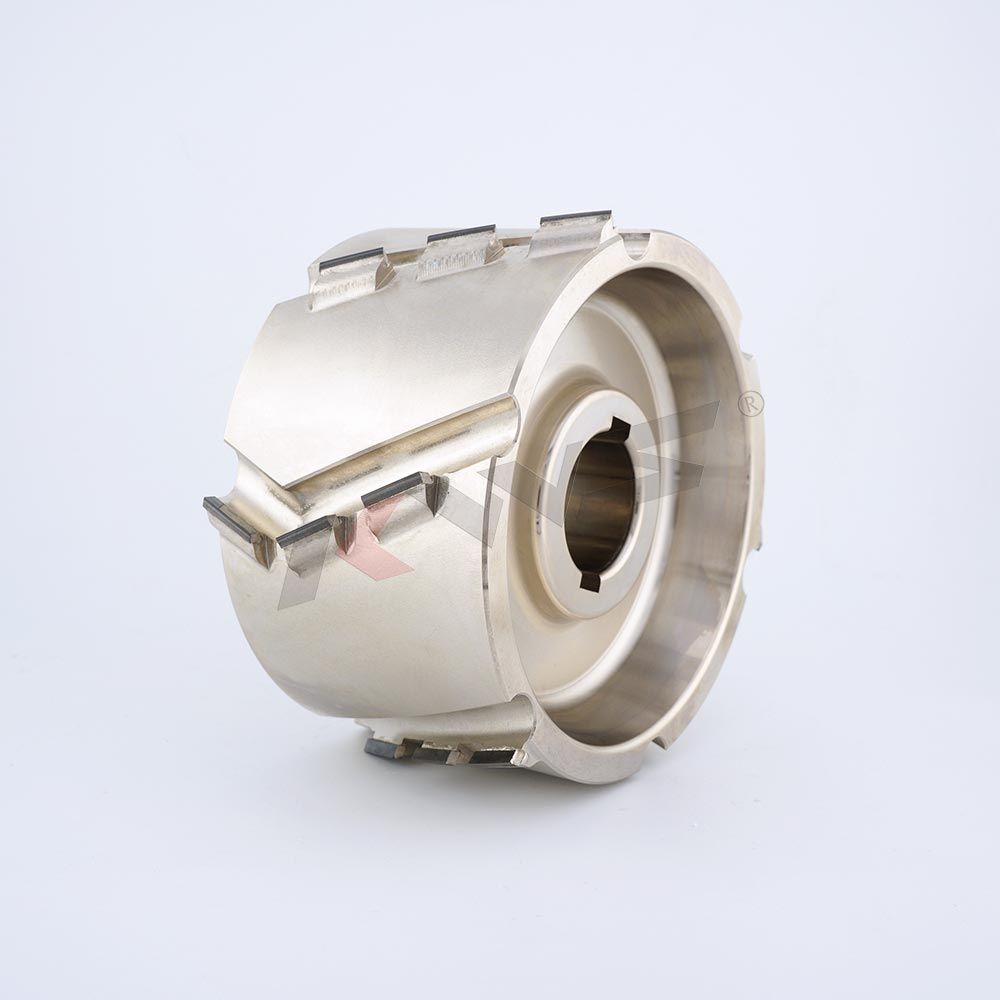 Fresa de prefresado PCD KWS K6 125x30xH65x18T para máquina de encolado de cantos