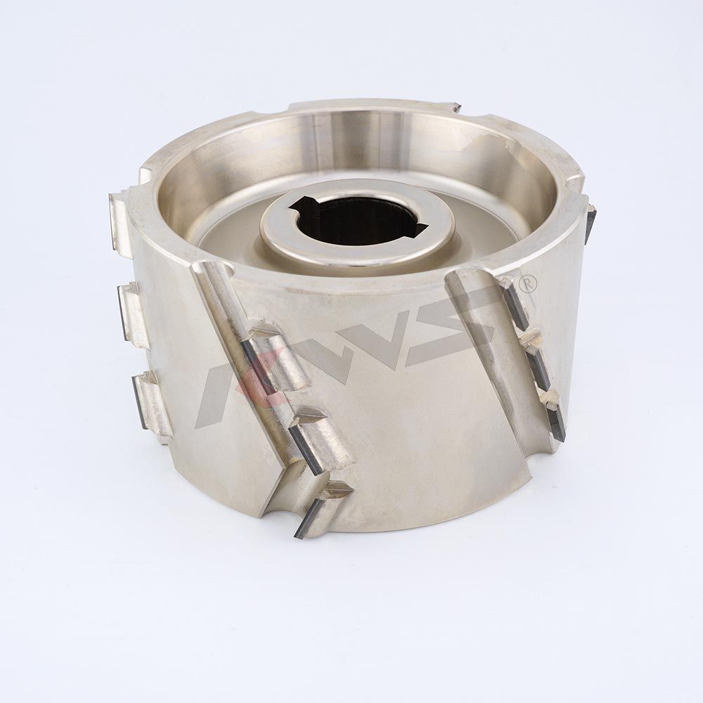 Fresa de prefresado PCD KWS K6 125x30xH65x18T para máquina de encolado de cantos