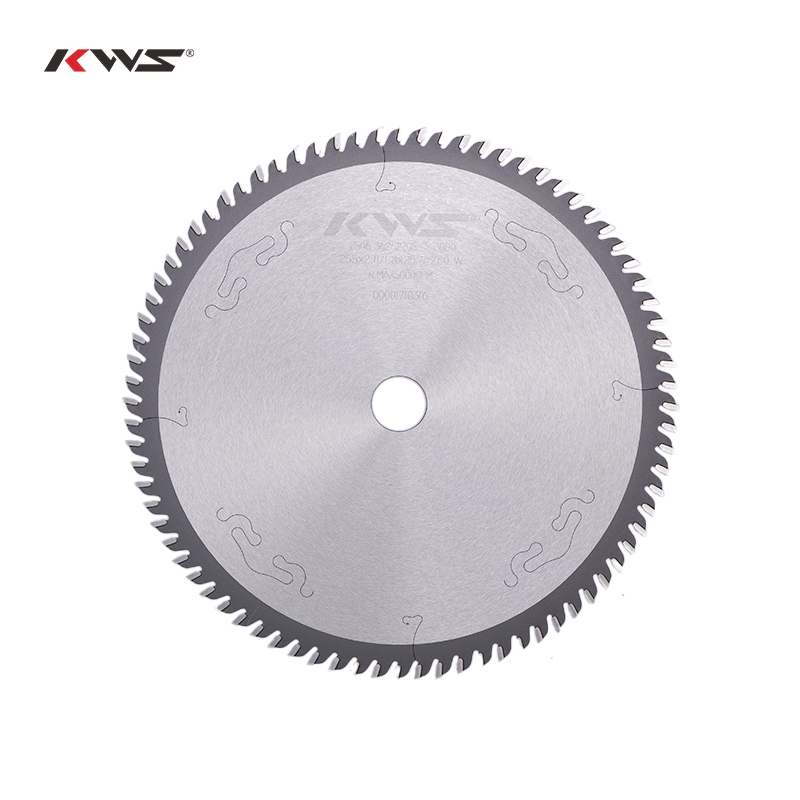 Hoja de sierra universal KWS 255x25,4x2,8-1,8x80T W para sierra de mesa