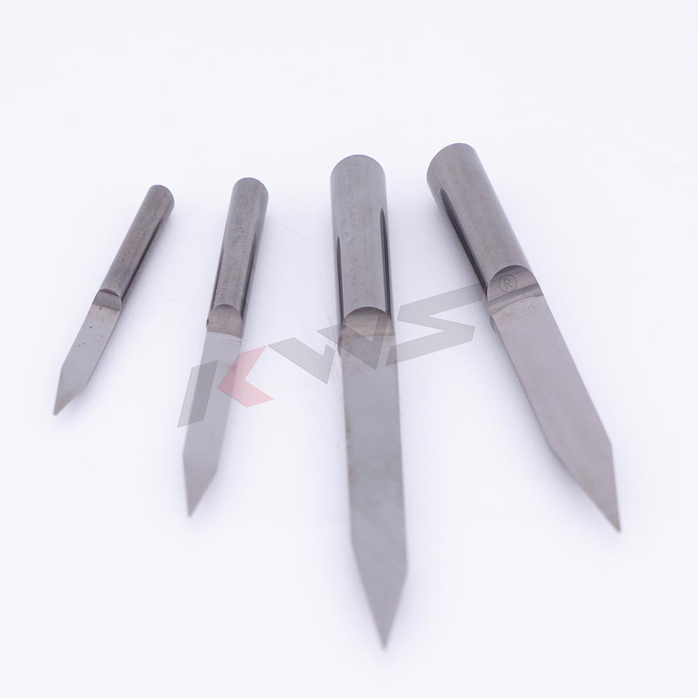 Broca fresadora CNC para tallado de madera con grabado de acero de tungsteno KWS