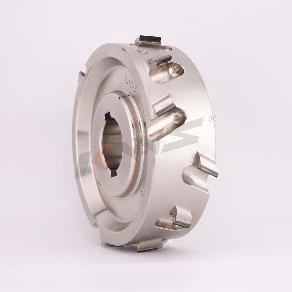 Fresa de prefresado PCD KWS K6 125x30xH35x12T 2 P【(2+2)x3 para máquina de encolado de cantos