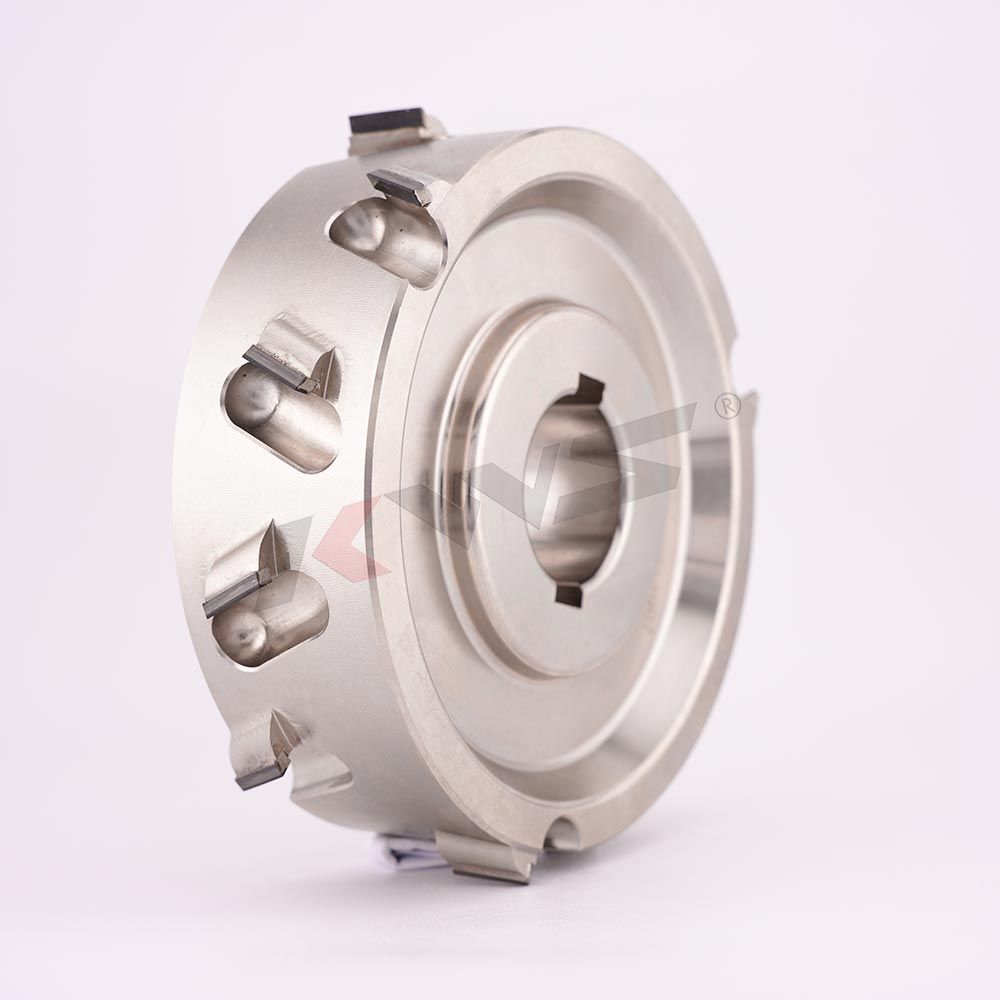 Fresa de prefresado PCD KWS K6 125x30xH35x12T 2 P【(2+2)x3 para máquina de encolado de cantos