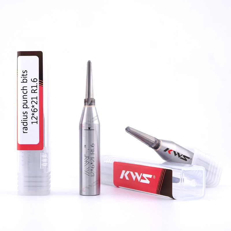 Broca de fresado de fondo redondo en forma de V KWS para ranurado de rejillas de madera curvas