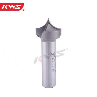 Fresa de grabado puntiaguda KWS TCT para carpintería CNC