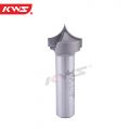 Fresa de grabado puntiaguda KWS TCT para carpintería CNC