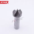 Fresa de grabado puntiaguda KWS TCT para carpintería CNC