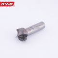 Fresa de grabado puntiaguda KWS TCT para carpintería CNC
