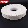 KWS Rueda de Pulido para Máquina Enchapadora de Cantos KDT, Tipo S, Algodón y Sisal, Núcleo de Plástico