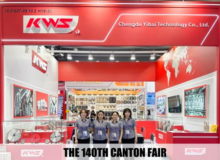 Chengdu Yibai presenta las herramientas de corte industrial KWS en la 140.ª Feria de Cantón 2026